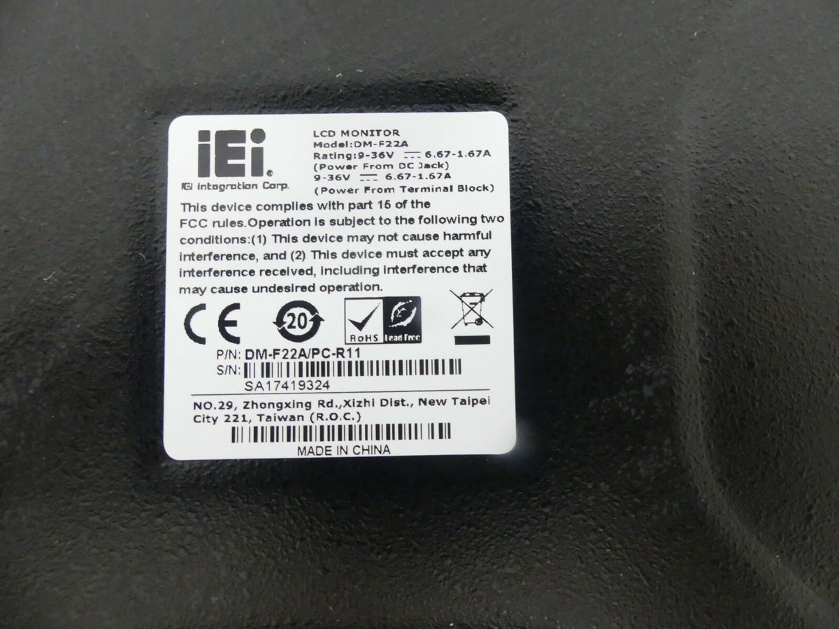 iEi DM-F22A/PC-R11