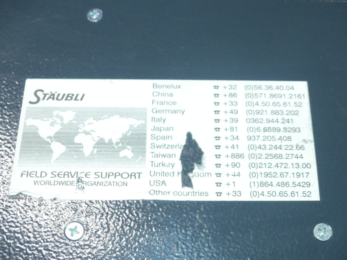 STÄUBLI Robot Controller CS8C bmn RS80  s.Bilder