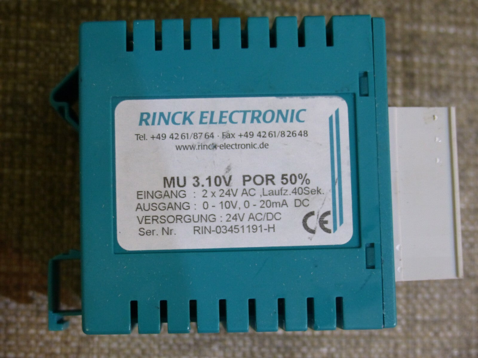 Rinck Electronic MU 3.10V / Rinc Electronic MU 3.10V(S) 