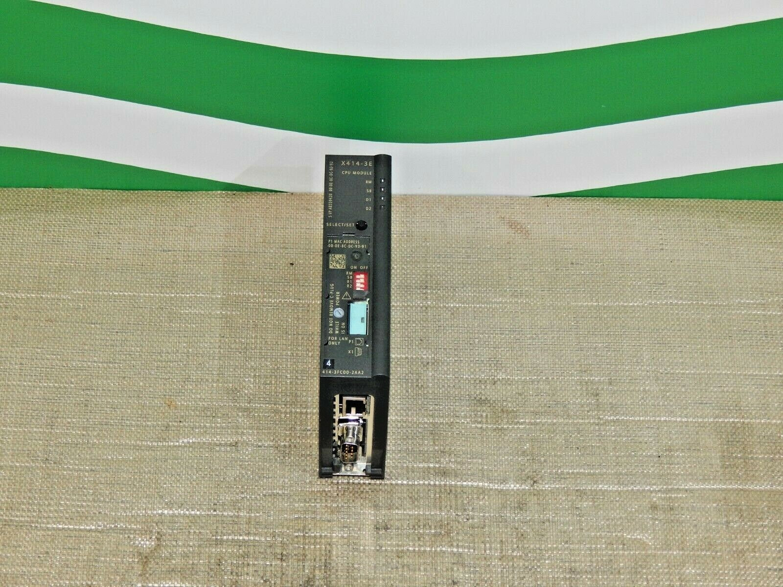  Siemens  X414-3ECPU Module 414-3FC00-2AA2  A8559420 00-0E-8C-DC-93:92