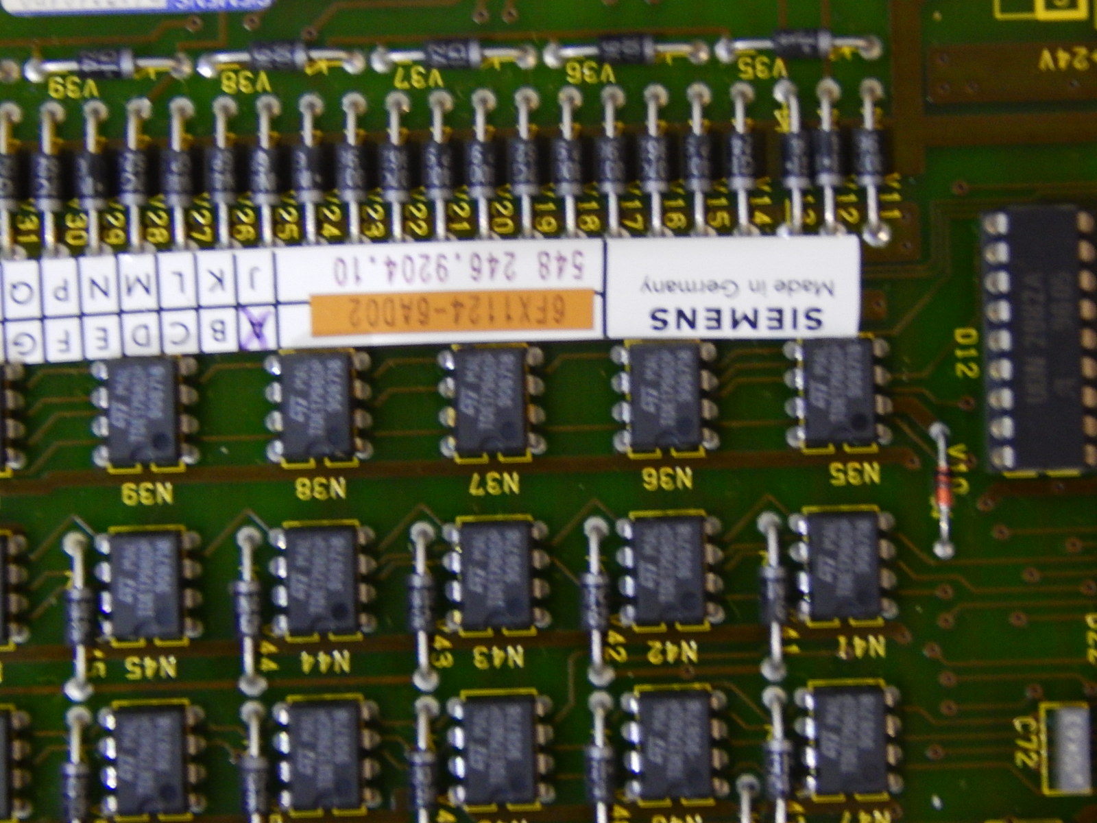 Siemens Sinumerik   6FX1124-6AB02 +6FX1124-6AD02 Used