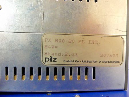 Pilz PX 200 Textanzeige PX 200-20 FL INT / 24 V