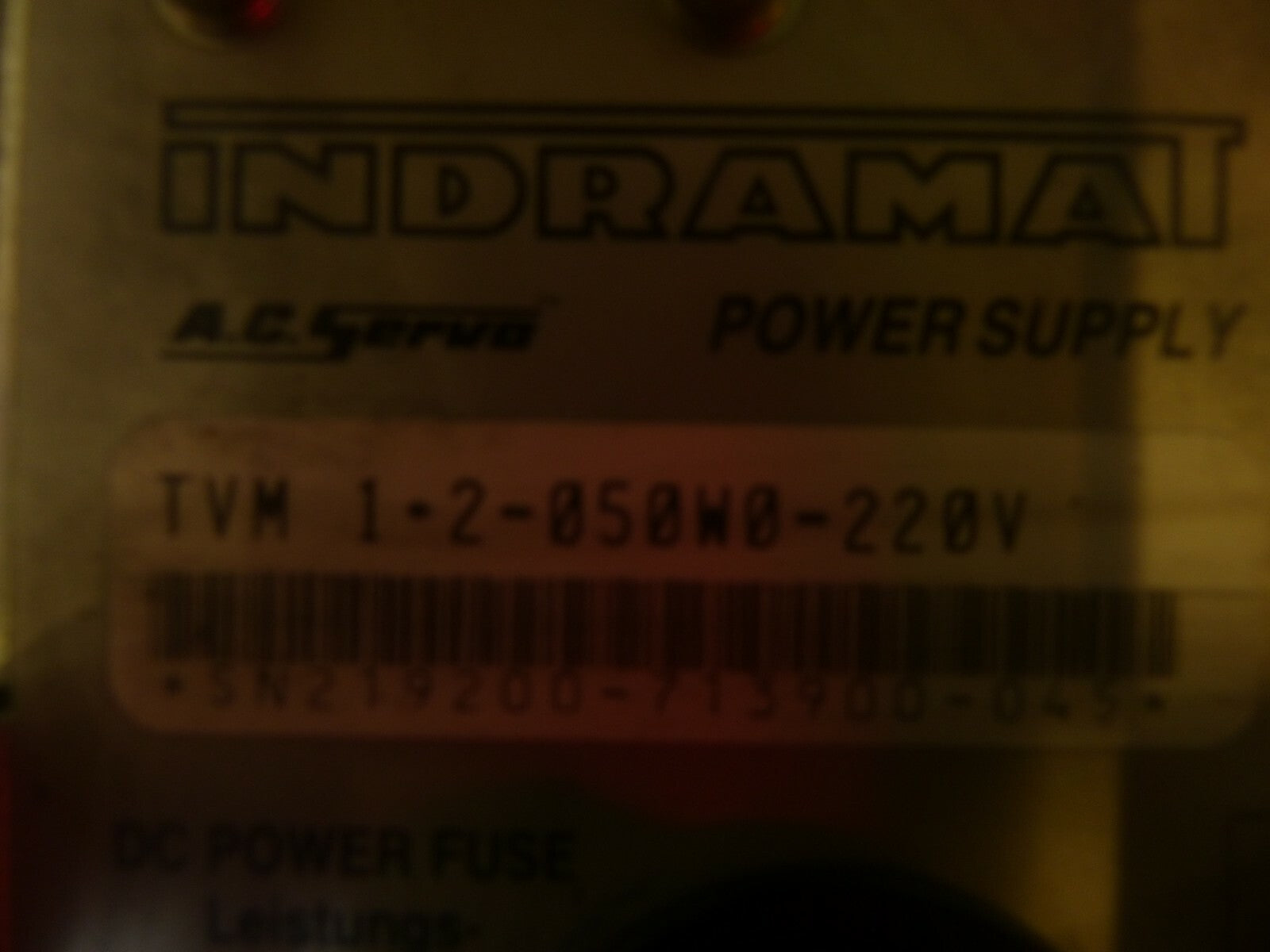 Indramat TVM 1-2-050W0-220V