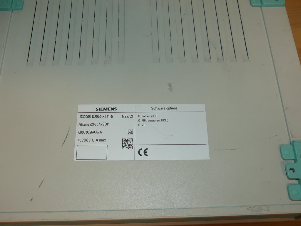 siemens s32006-q2070-x211-5 used