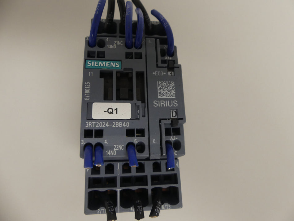 Siemens Sirius Leistungsschütz 3RT2024-2BB40