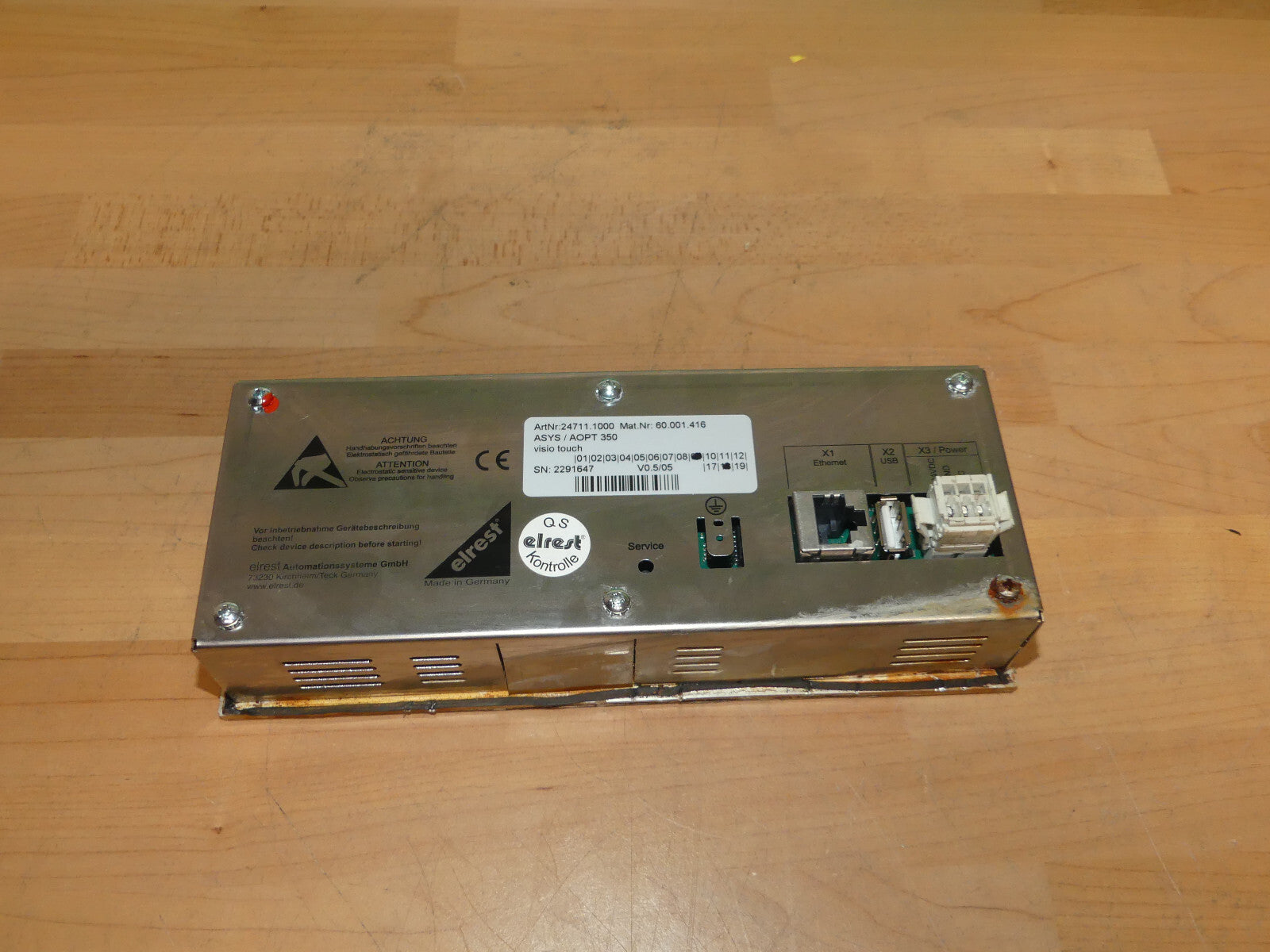 ASYS  ASYS/AOPT 350 Visio Touch Panel / 24711.1000