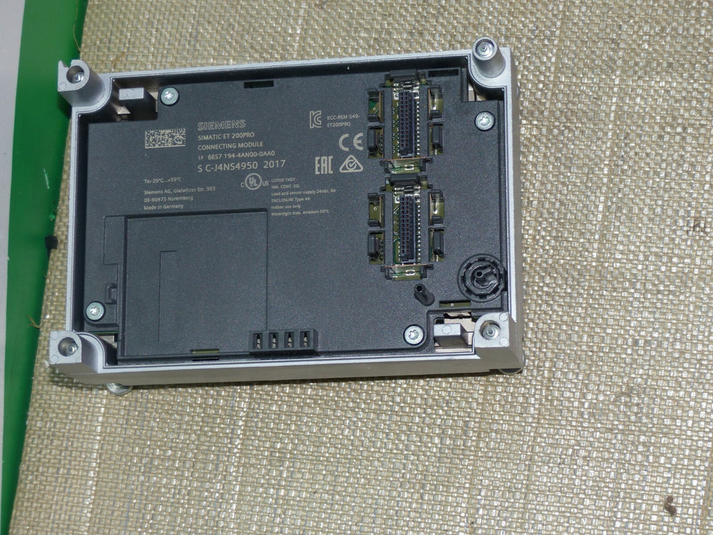  Siemens Anschlusseinheit   6ES7 194-4AN00-0AA // 6ES7 194-4AN00-0AA0 Neuwertig 