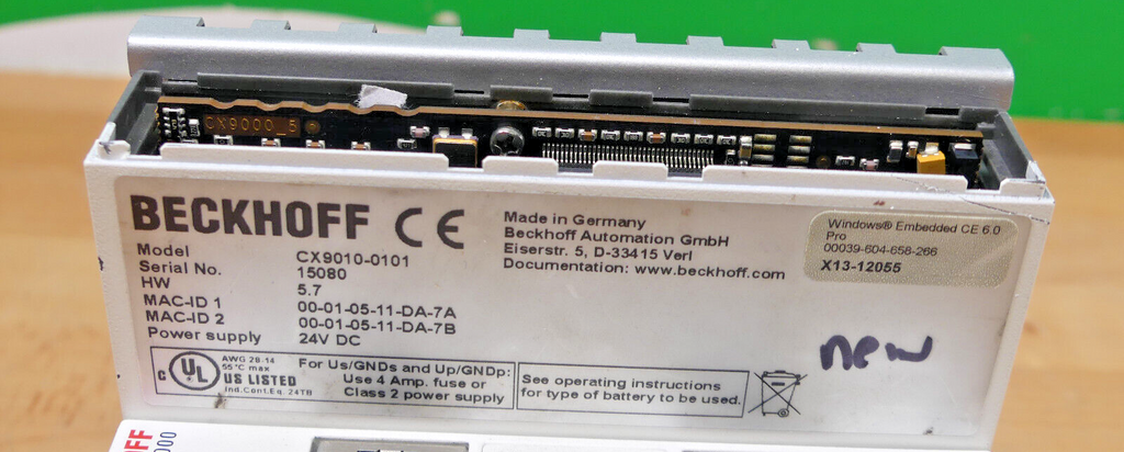 Beckhoff CX9010-0101 defekt s.Bilder
