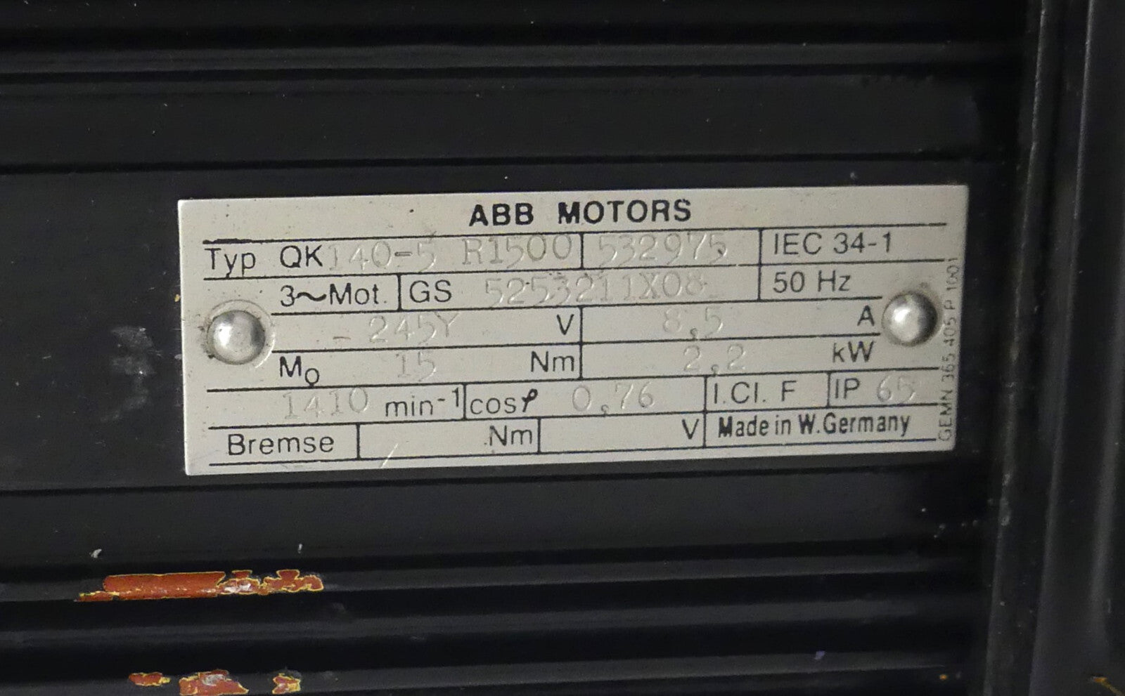 ABB QK140-5 R 1500