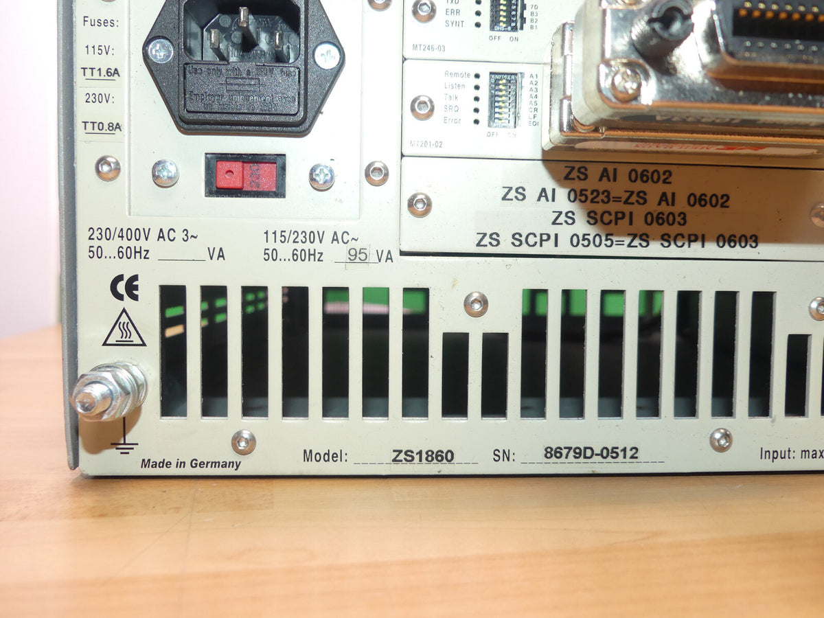 Höcherl & Hackl ZS1860 used s.Bilder