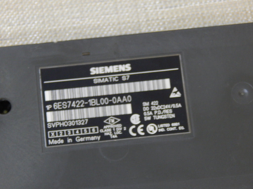 Siemens 6ES7 422-1BL00-0AA0 used 6ES7422-1BL00-0AA0  Used