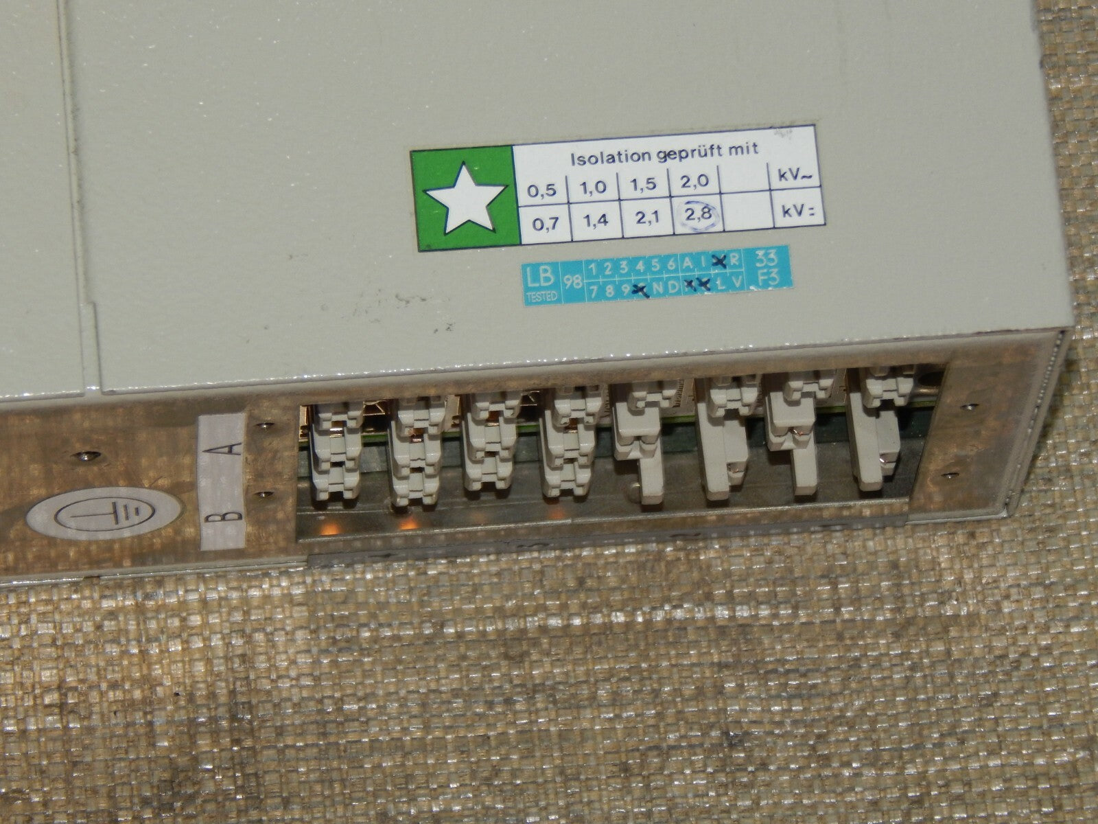 Siemens 7SN7100-3CA00 Erdschlußwischerrelais