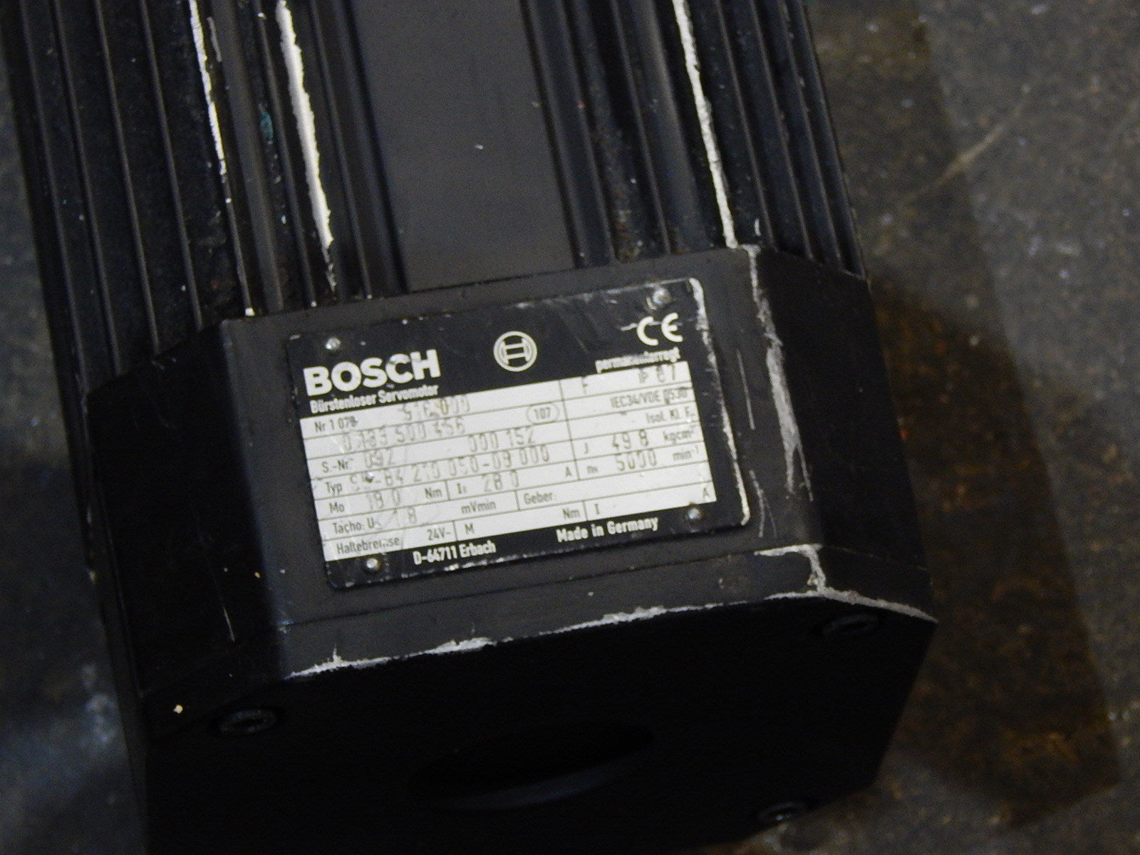Bosch  SE-B4.210.050-08.000  Burstenloser Servomotor  