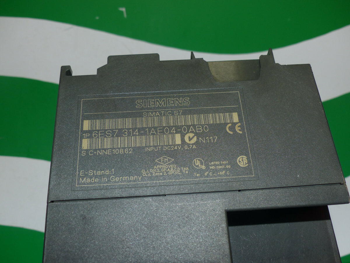 Siemens 6ES7 314-1AE04-0AB0