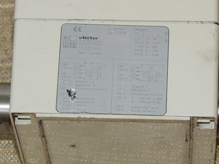 IFM SU 0500  Strömungswächter  IFM SU 0500 Flow Switch used (Gekratz) s.Bilder
