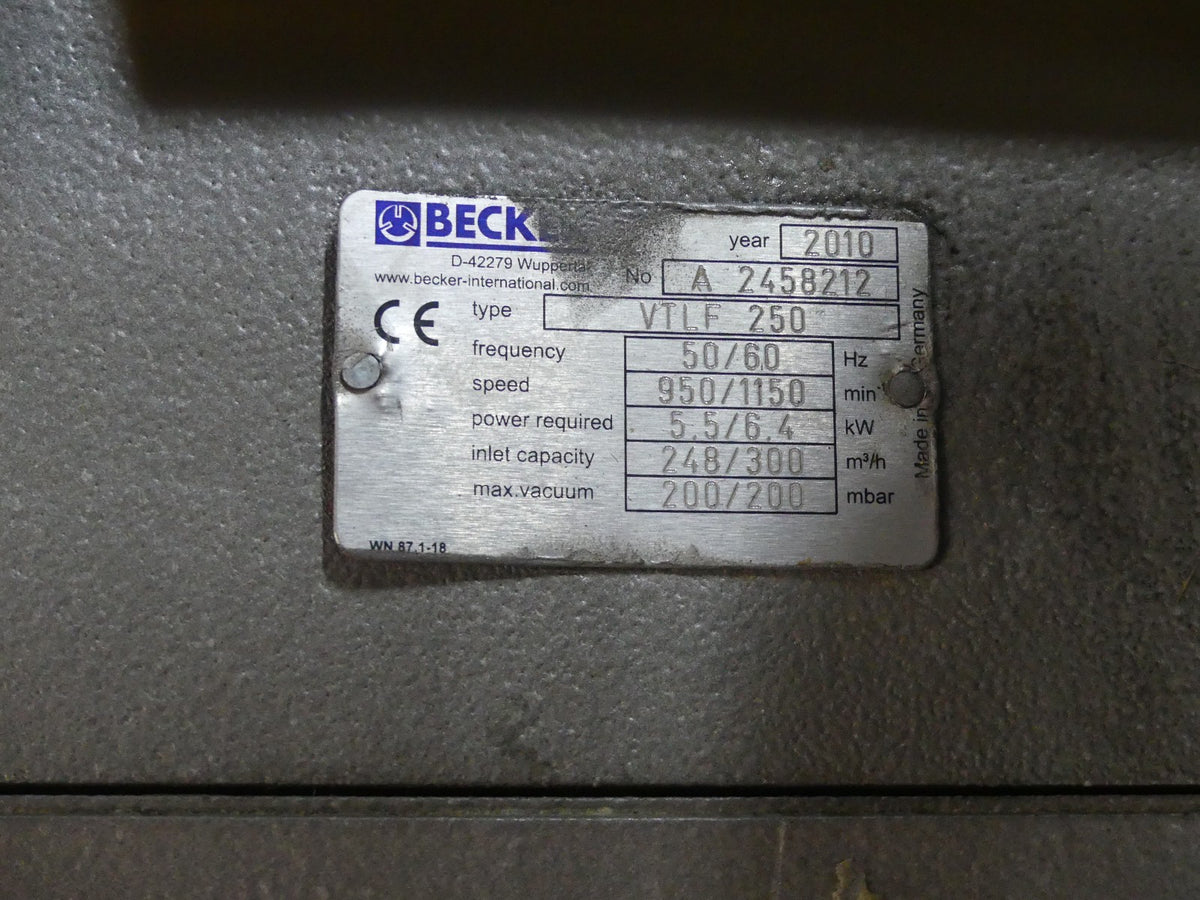 BECKER VTLF 250  VTLF250