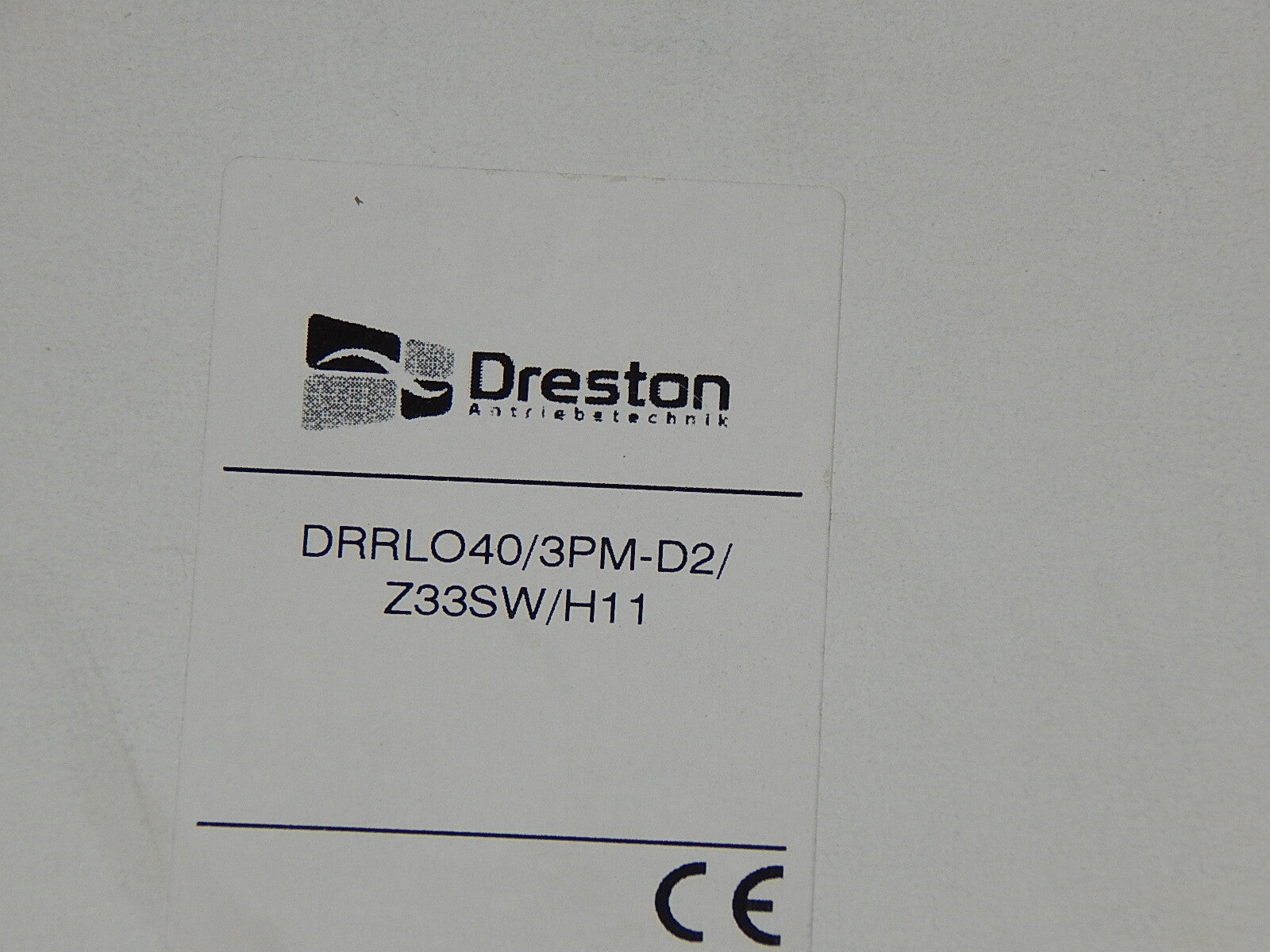 Dreston  DRRLO40/3PM-D2/Z33SW/H11 New