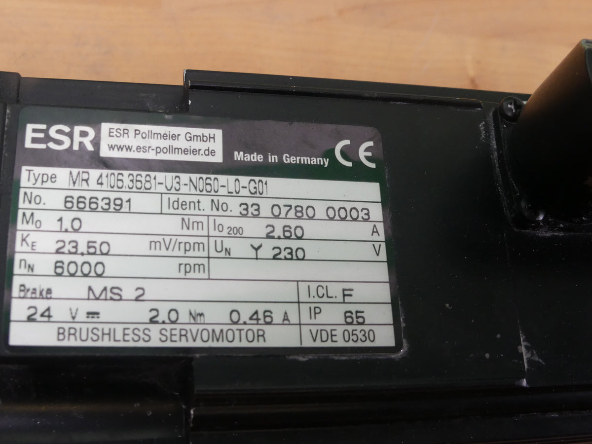 ESR Servomotor  MR4106.3681-U3-N060-L0-G01