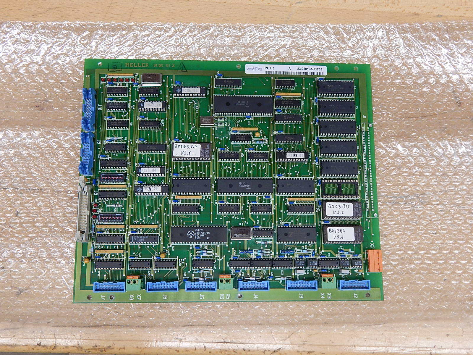 MAIN BOARD 23.020108-01238 PLTR FÜR OPERATOR PANEL UNI-PRO HELLER  