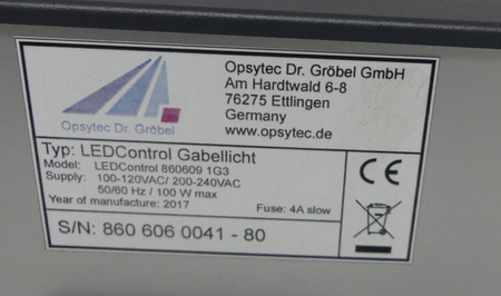 Opsytec Dr.Gröbel LEDControl Kammerlicht LED Control 860609 1G3  8606091G3