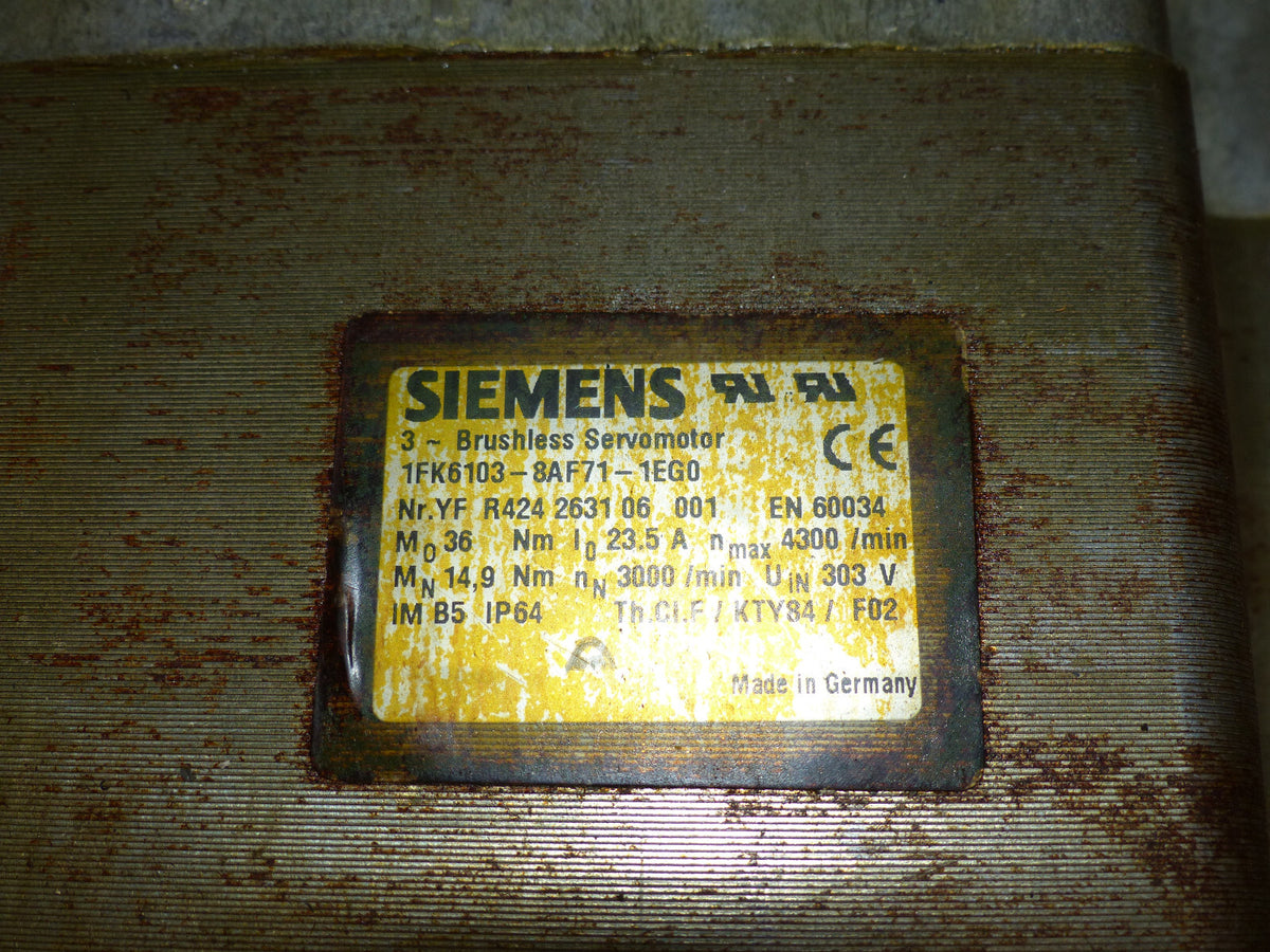 Siemens 1FK6103-8AF71-1EG0