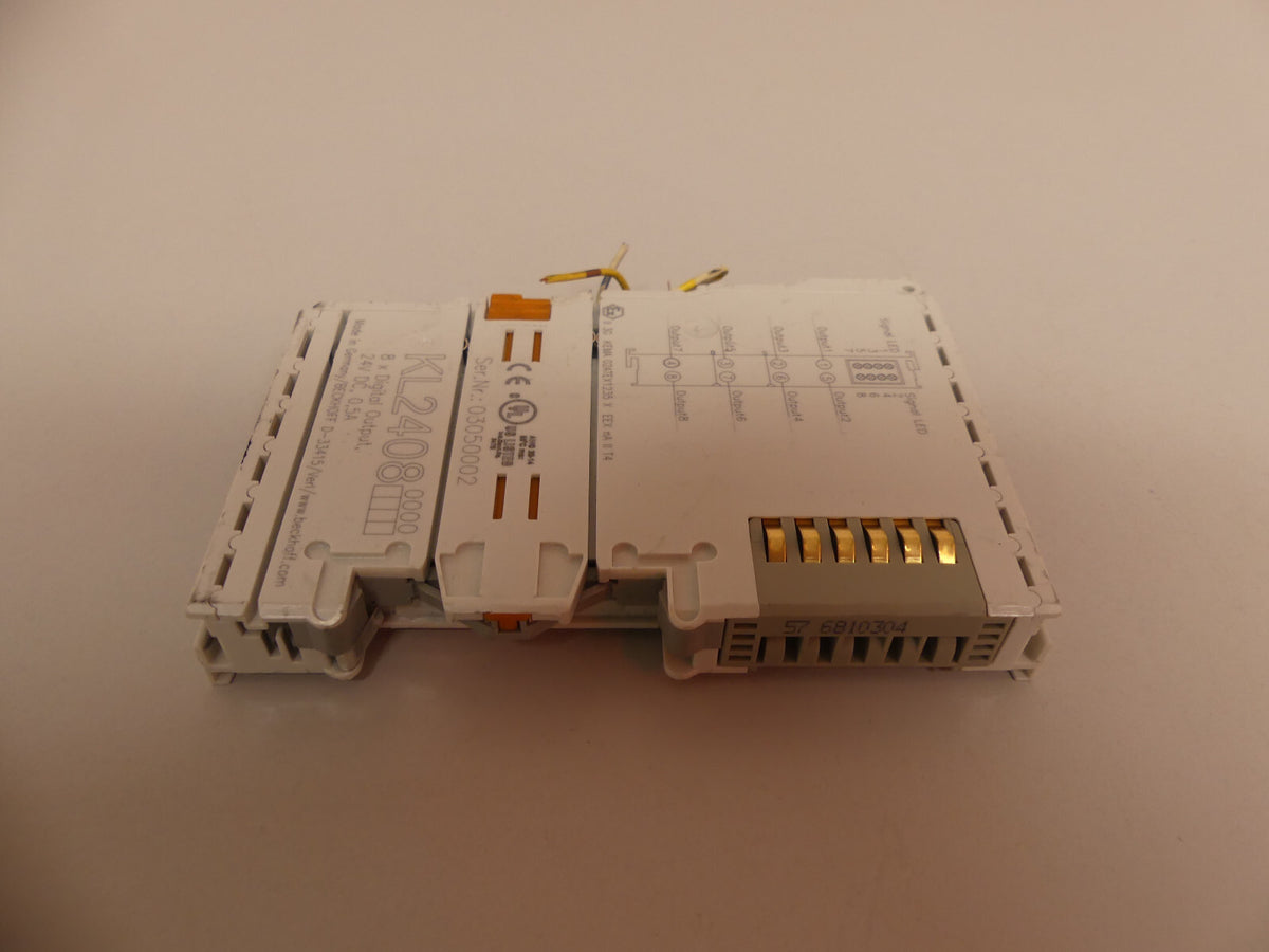 2x Beckhoff KL2408