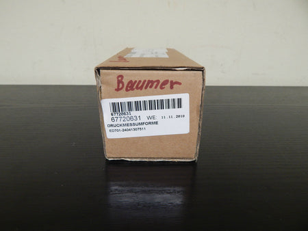 Baumer Druckmessumformer ED 701 240.413.075.11