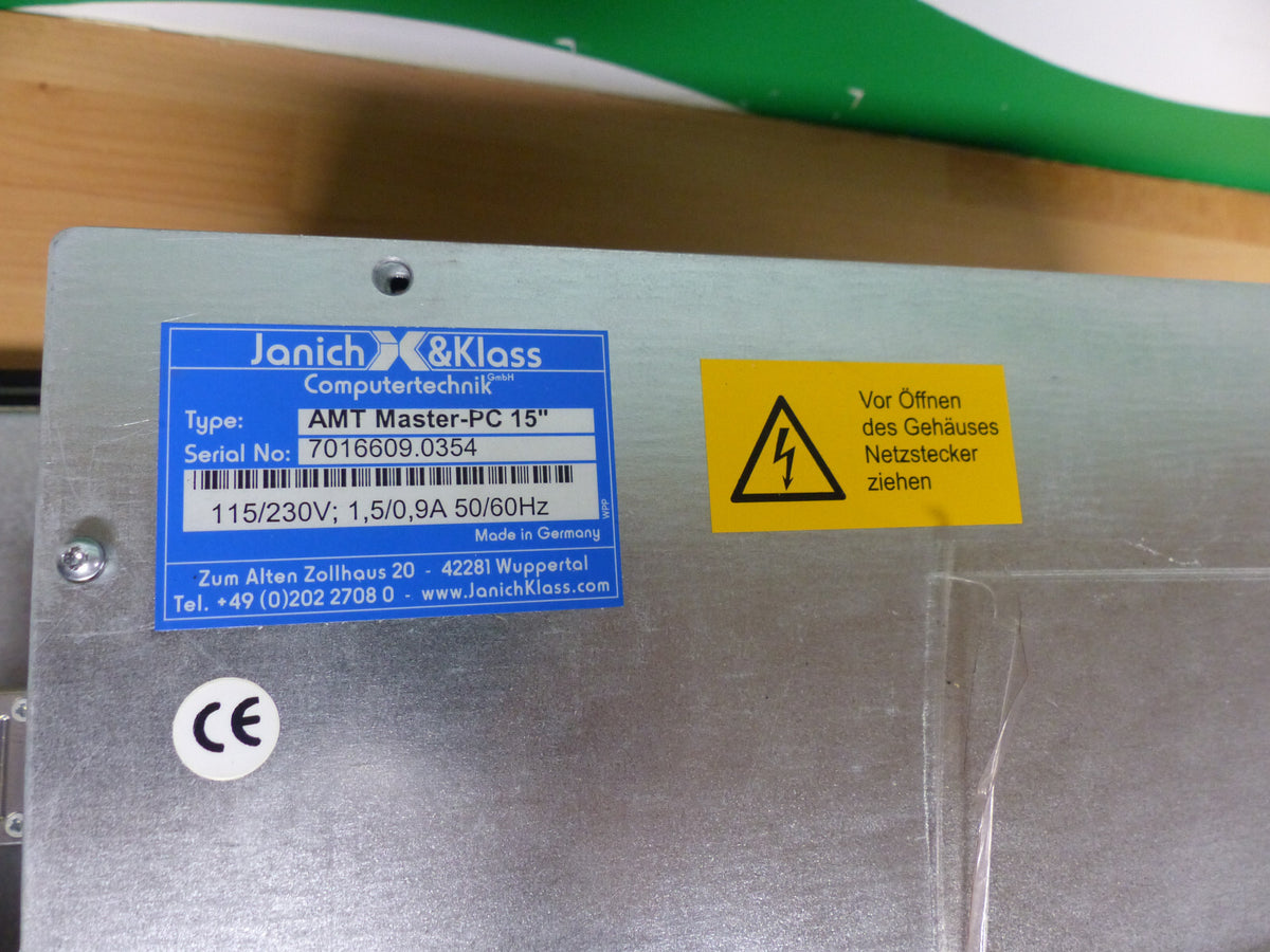 Janich & Klass Computertechnik Master-PC 15" AMT 7016609.0354