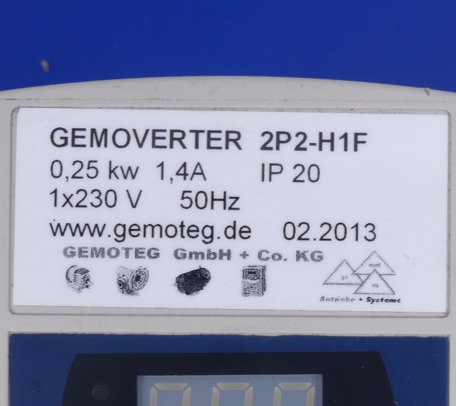 Gemoteg Gemoverter 2P2-H1F