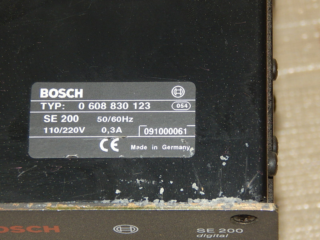  Bosch SE200  Frequenzumrichter Typ: 0 608 830 123 used