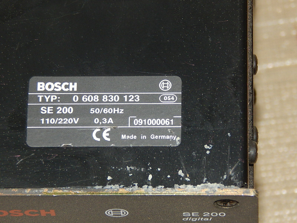  Bosch SE200  Frequenzumrichter Typ: 0 608 830 123 used
