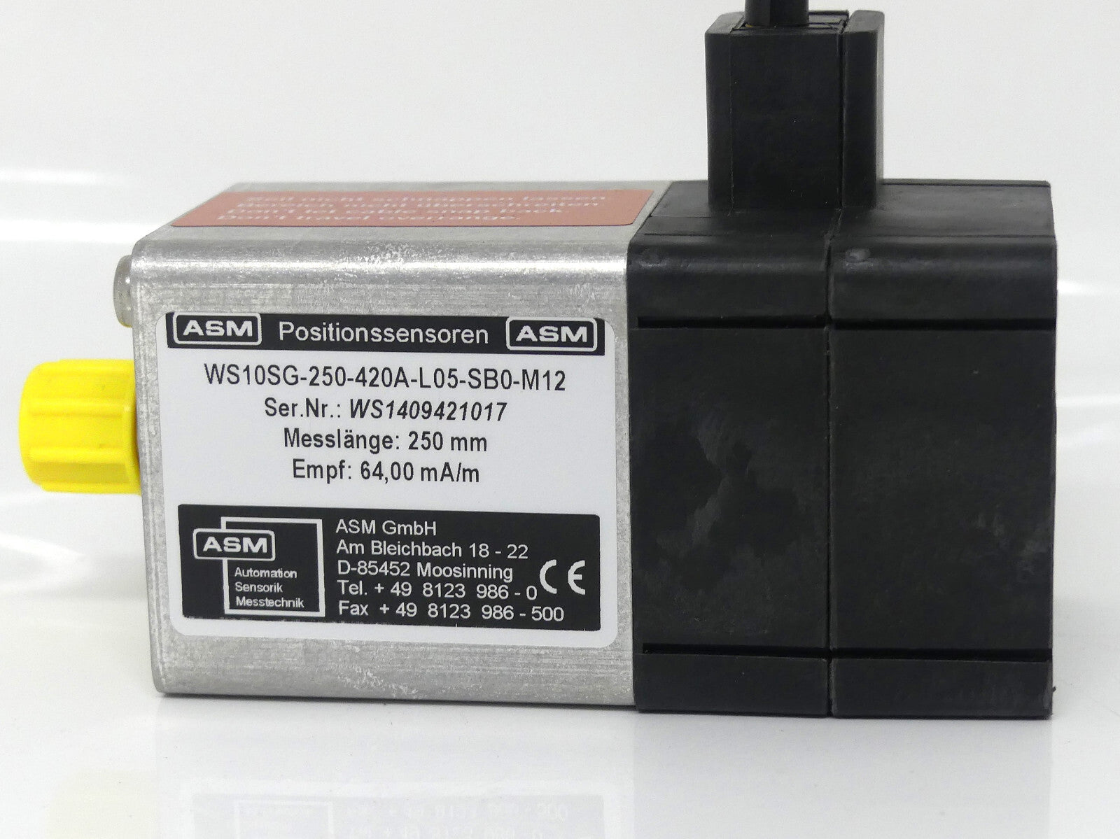 ASM WS10SG-250-420A-L05-SB0-M12