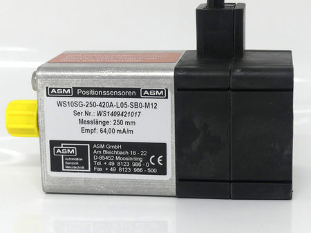 ASM WS10SG-250-420A-L05-SB0-M12
