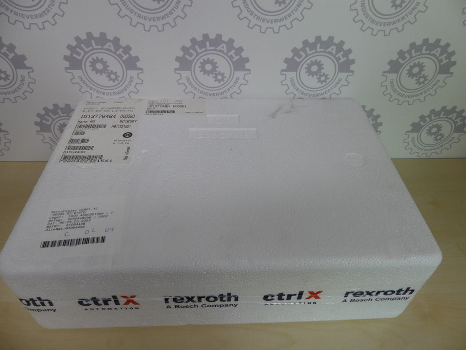 REXROTH HCS01. 1E-W0005-A-03-B-ET-EC-NN-L4-NN-FW