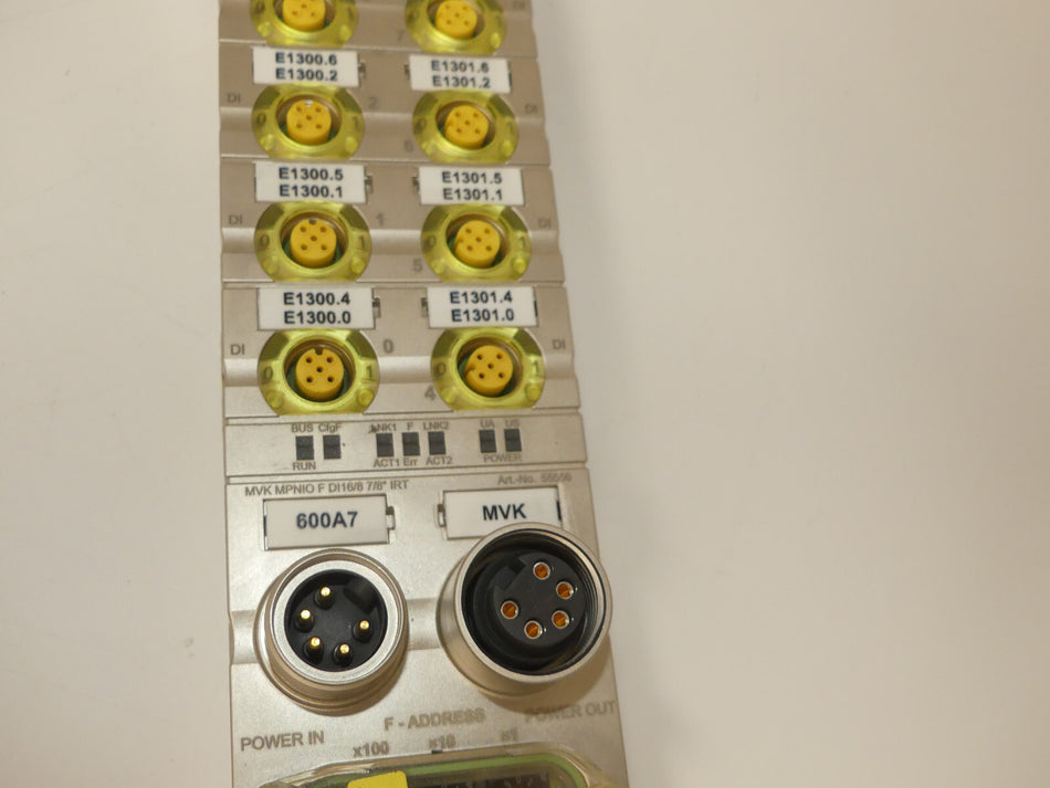 Murr 55556  MVK-MPNIO F DI16/8 7/8" IRT MVK ProfiNet/PROFIsafe Compact Modul