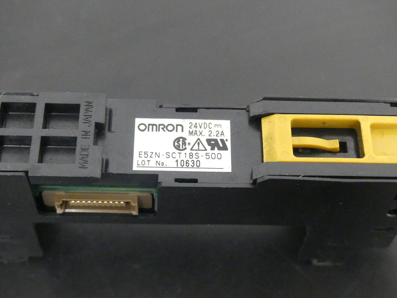 Omron E5ZN-SCT18S-500 Central Processing Unit Used