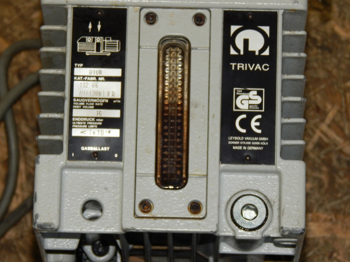LEYBOLD TRIVAC D16B  Vakuumpumpe