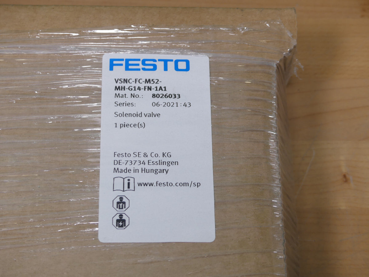 FESTO VSNC-FC-M52-MH-G14-FN-1A1 8026033