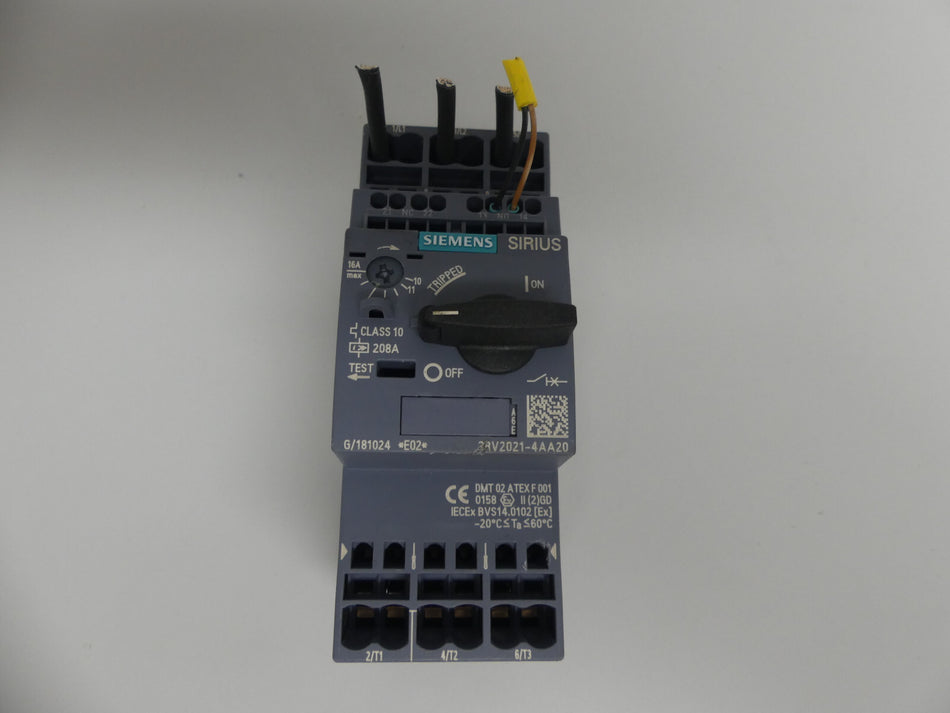 Siemens Sirius Leistungsschalter 3RV2021-4AA20