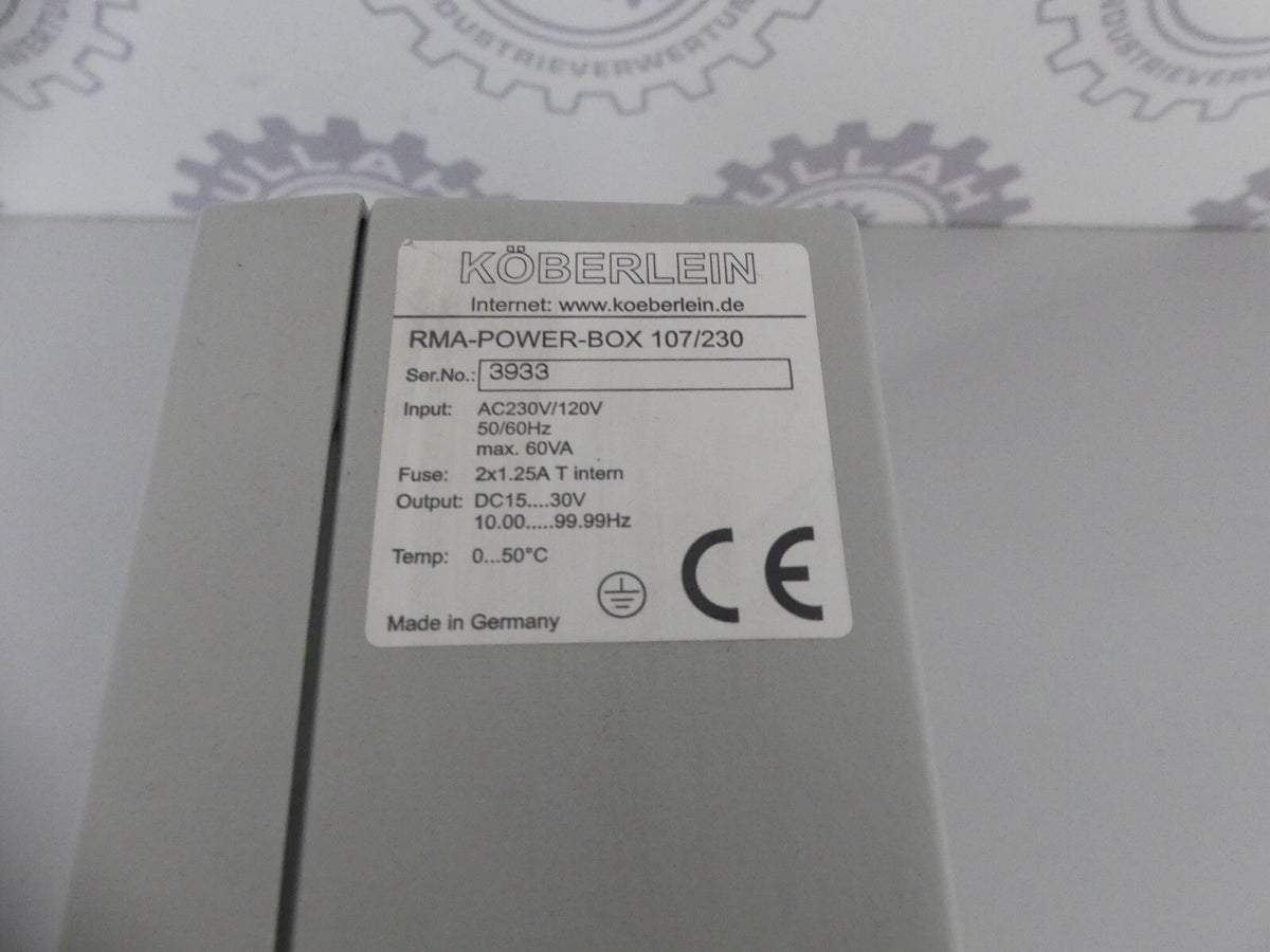 Seigert Köberlein RMA-Power-Box 107/230