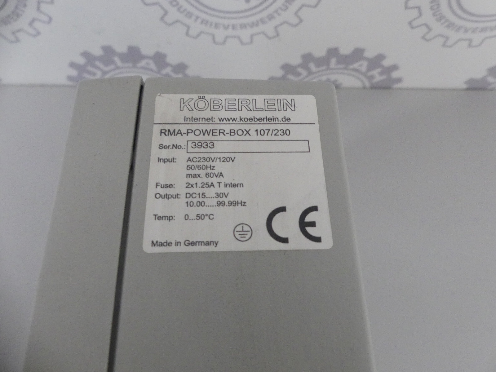 Seigert Köberlein RMA-Power-Box 107/230