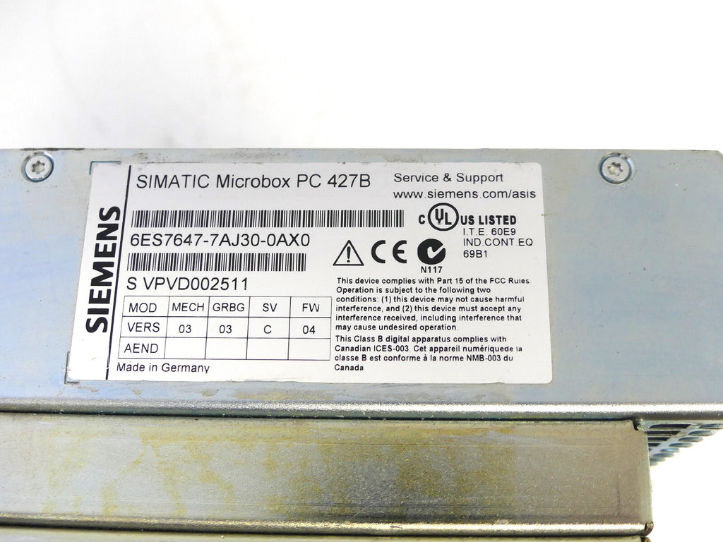 Siemens 6ES7647-7AJ30-0AX