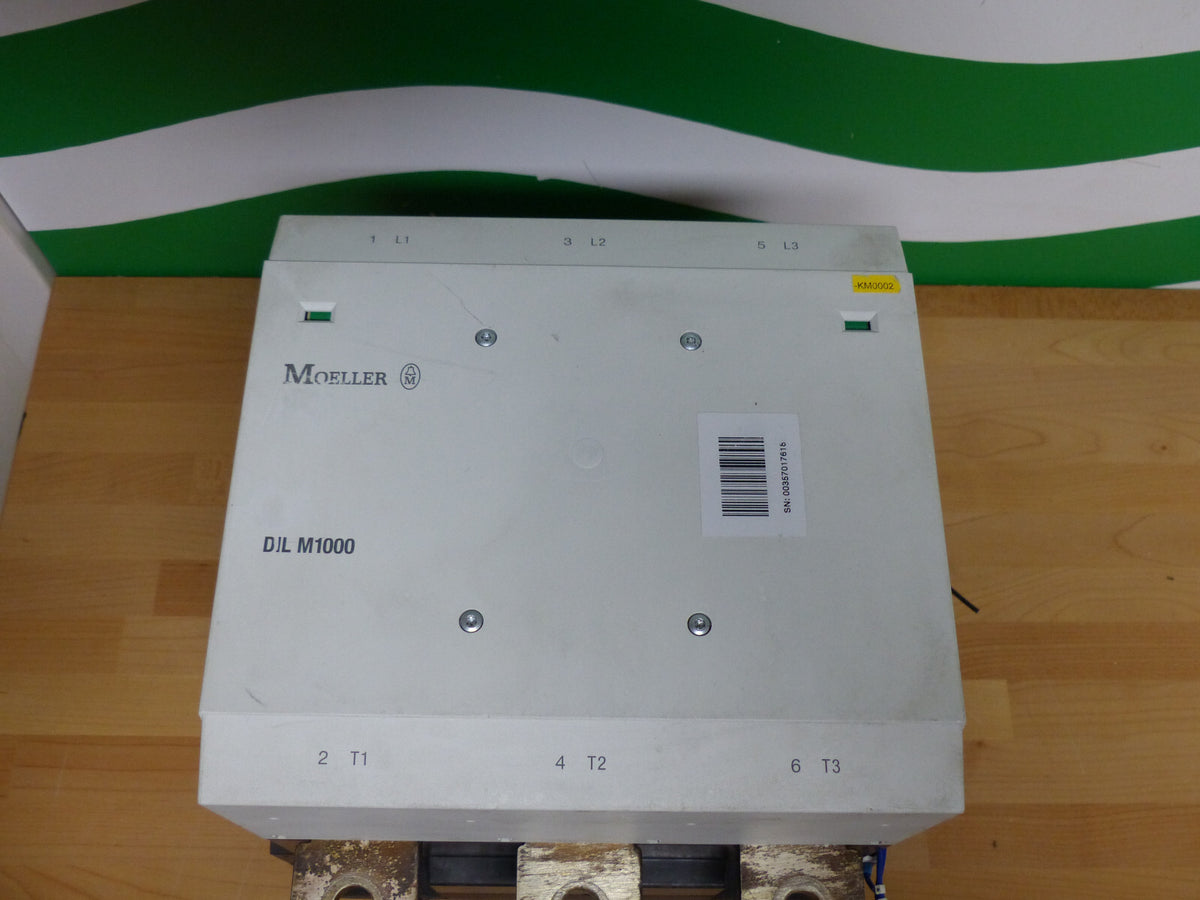 Moeller  1000 kw DIL M1000 1000s699-25 contactor Leistungsschütz schütz s.B