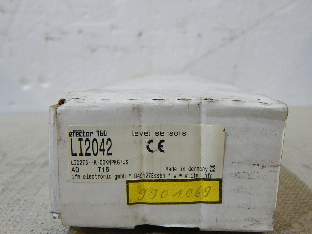 ifm electronic Efector160  Füllstandsensor LI2042  LI0273..K.00KNPKG/US  NEU 