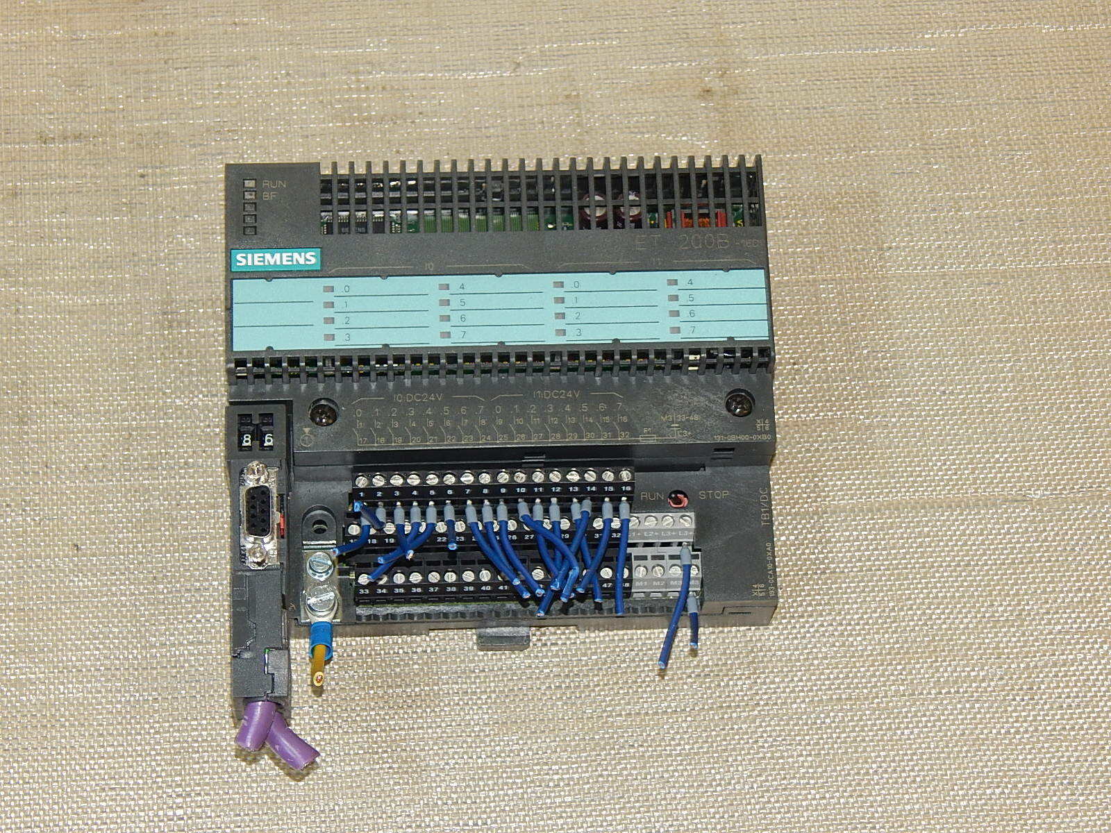 Siemens Simatic S7 6ES7131-0BH00-0XB0 + 6ES7193-0CA10-0XA0  used