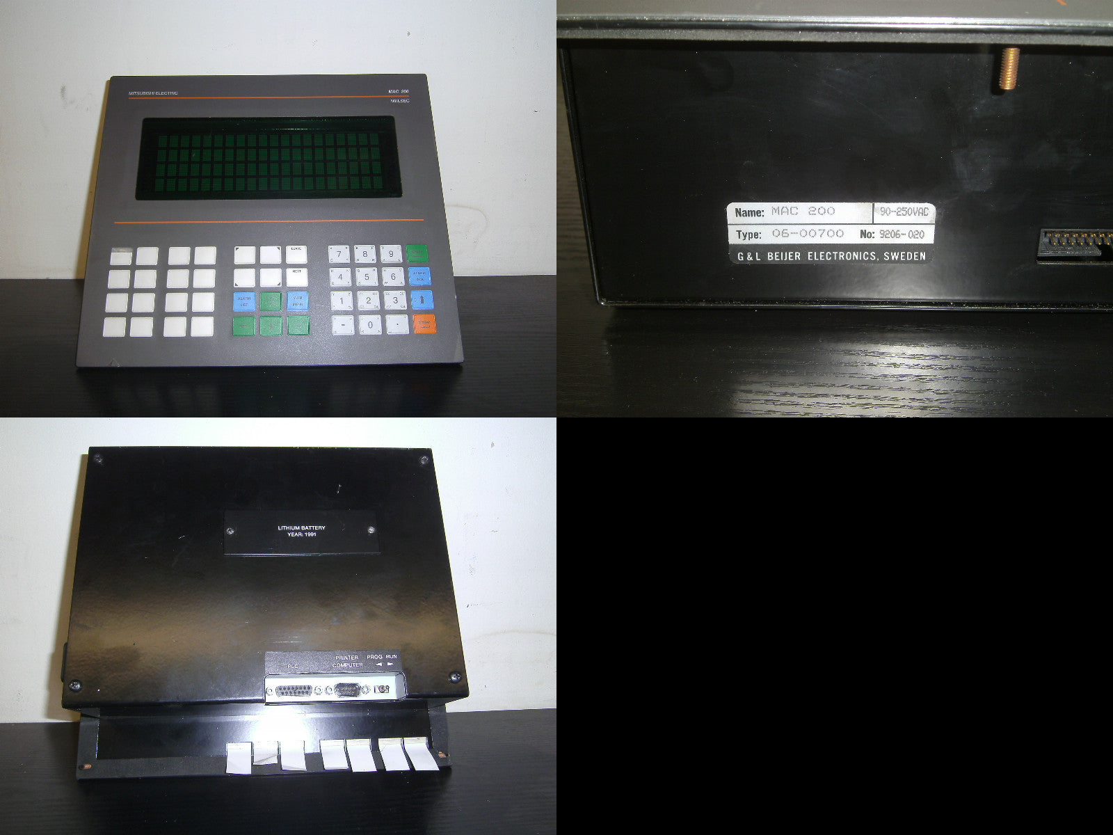 Mitsubishi Melsec MAC 200 Bedienterminal