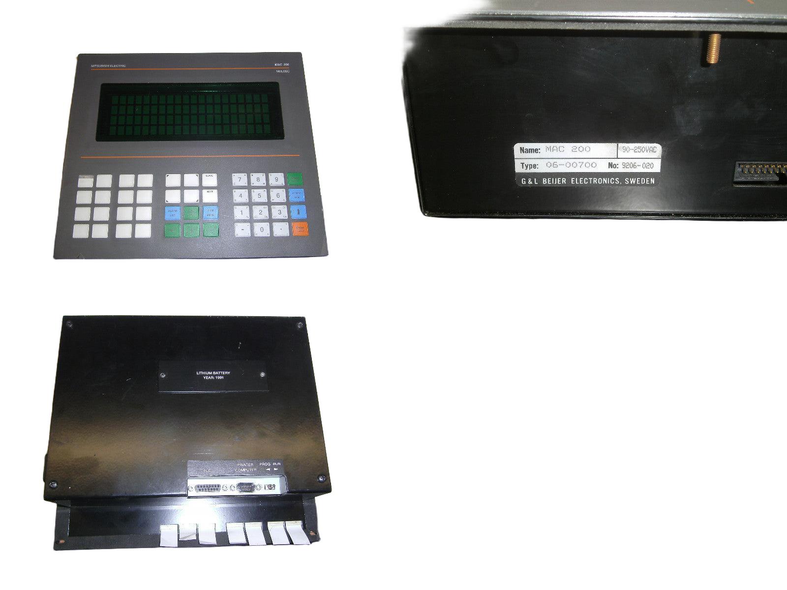 Mitsubishi Melsec MAC 200 Bedienterminal