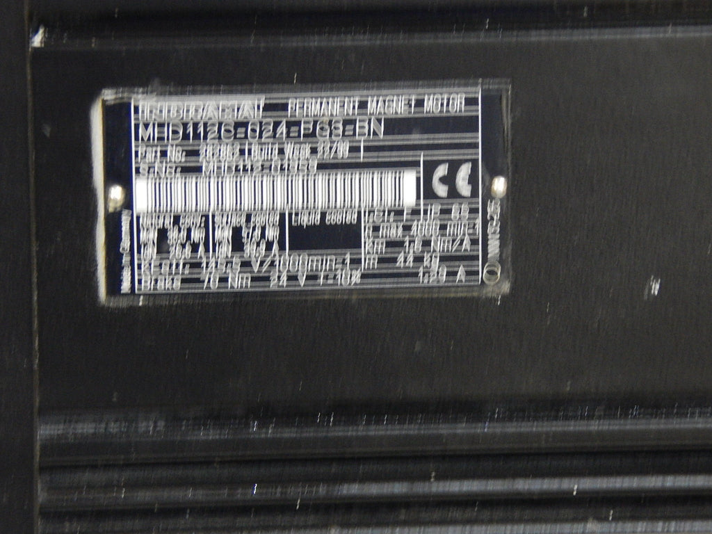 REXROTH INDRAMAT PERMANENT MAGNET MHD112C-024-PG3-BN SERVO MOTOR  Used