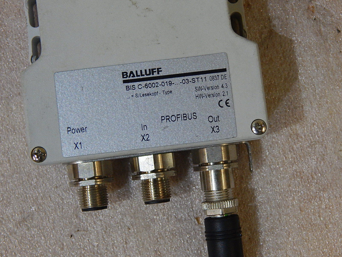 Balluff Identification-System BIS C-6002-019- 03-ST11  BIS C-650 Used