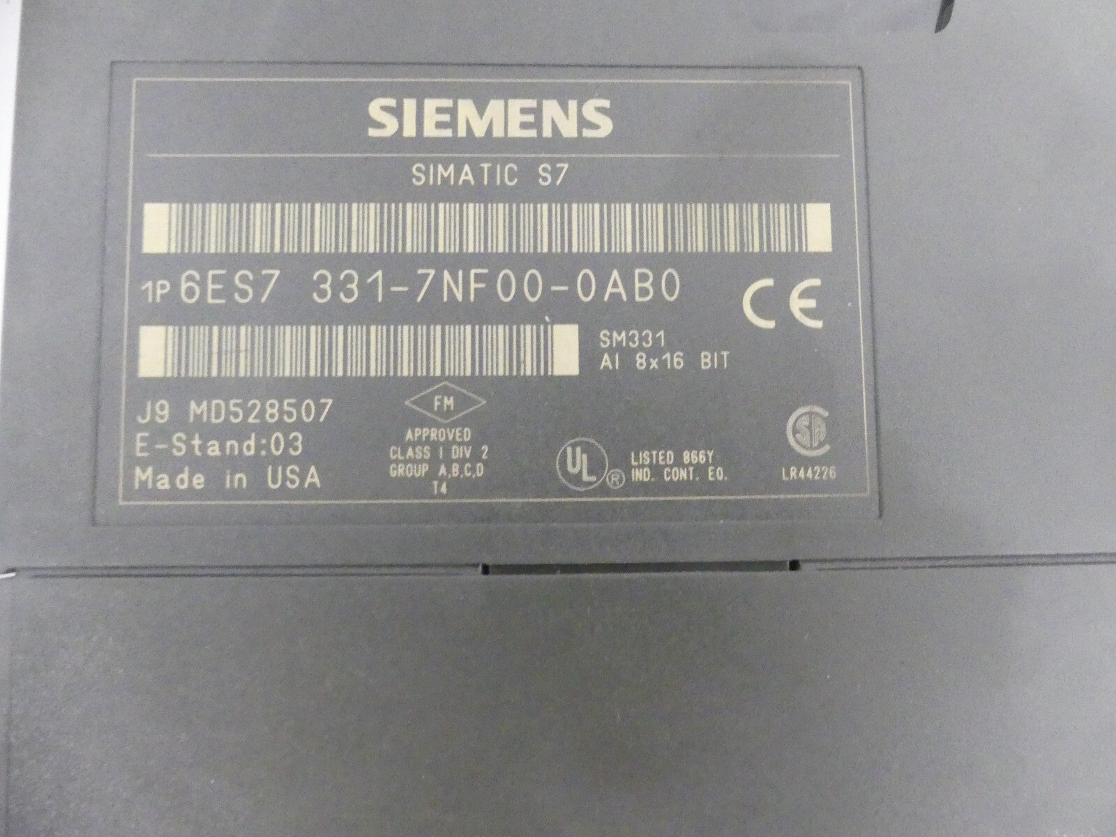 Siemens 6ES7 331-7NF00-0AB0